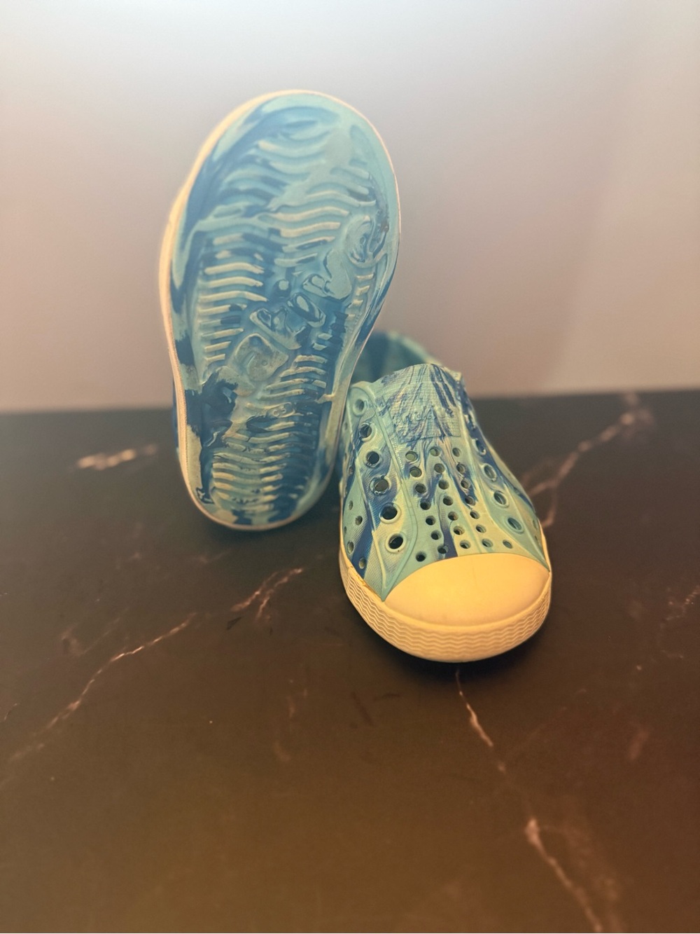 Native Blue Slip-On Water-Friendly Shoes